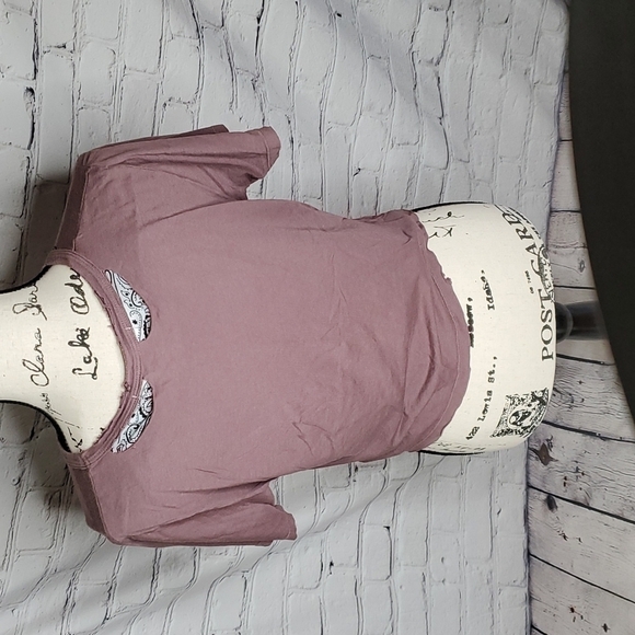 Daydreamer for Free People Distressed Cropped Pink Floyd Tour Shirt Size Medium - Picture 3 of 7